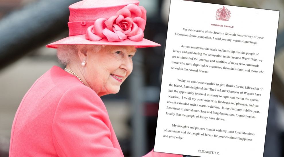 Queen praises “close and long-lasting” ties with Jersey