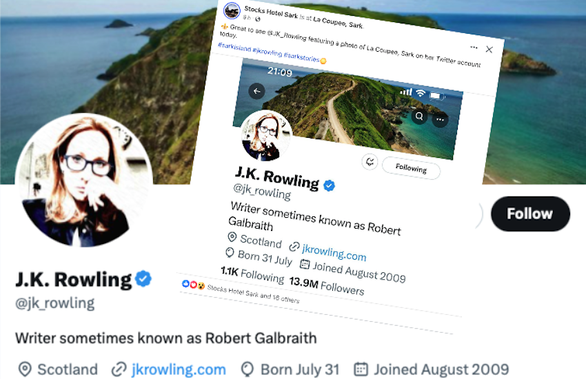 Channel Island seems likely to make appearance in new JK Rowling novel