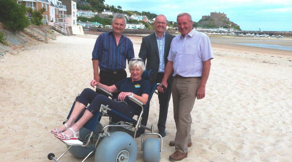 New beach wheelchair for hire in Gorey