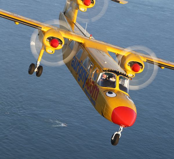 Iconic little yellow plane retires