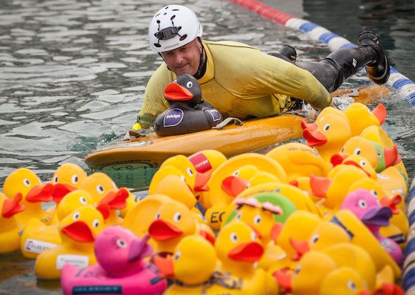 It is business as usual for the Harbour carnival ducks
