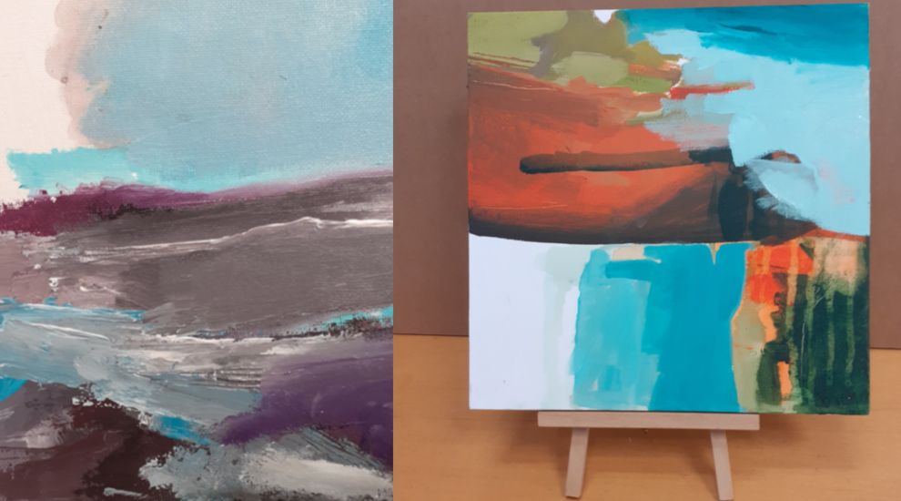 Partially sighted artist brings memories to life