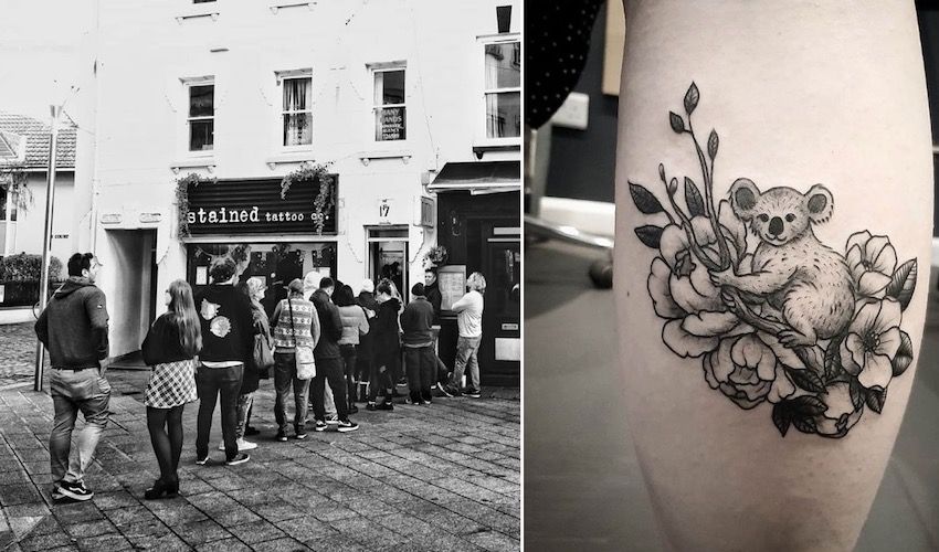 IN PICTURES: Tattoo parlour raises thousands for Oz fire relief