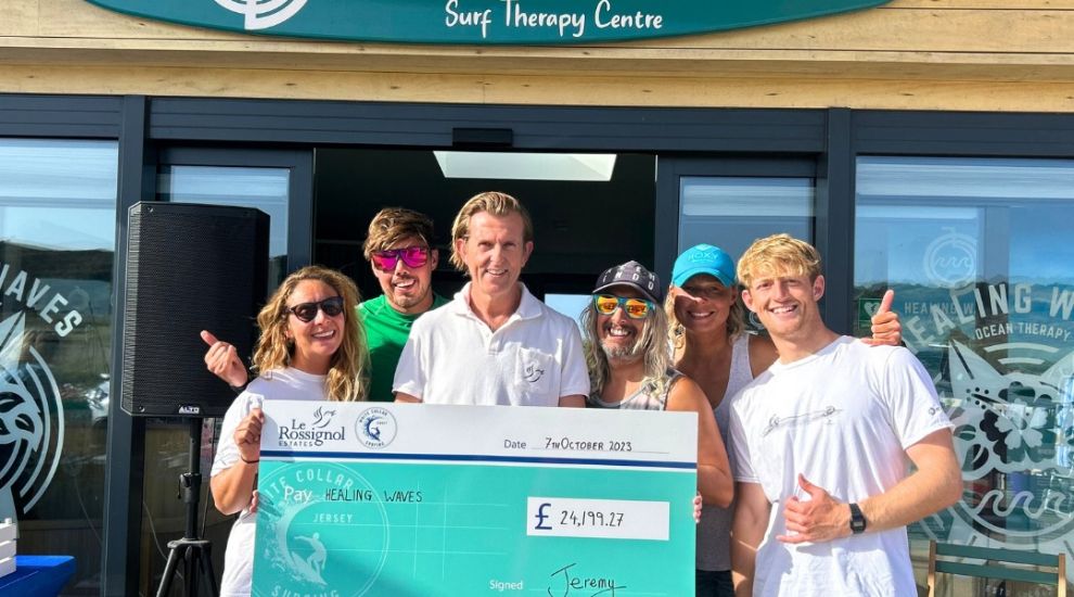 Novice surf competition raises almost £25k for charity