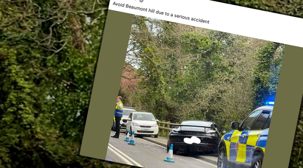 Police investigate Porsche crash on Beaumont Hill