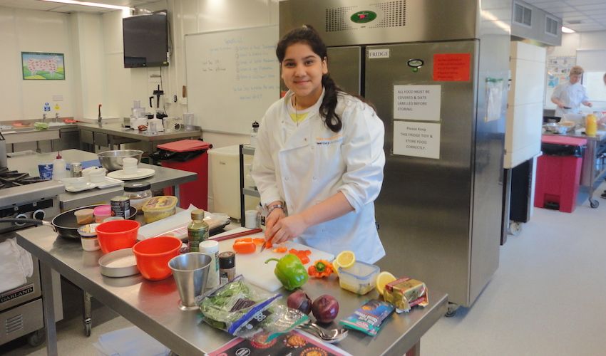 Young chef looking to whisk up national success