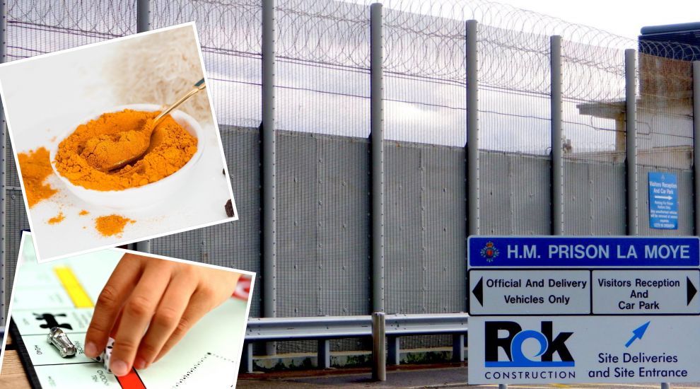 Prison confiscates Hooch, Monopoly pieces, improvised weapons...and turmeric