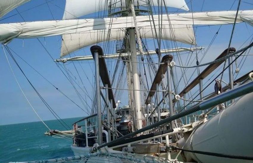 World's largest wooden tall ship setting sail for Jersey again