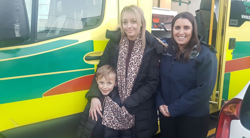 LISTEN: Five-year-old Guernsey superhero saves mum's life with 999 call