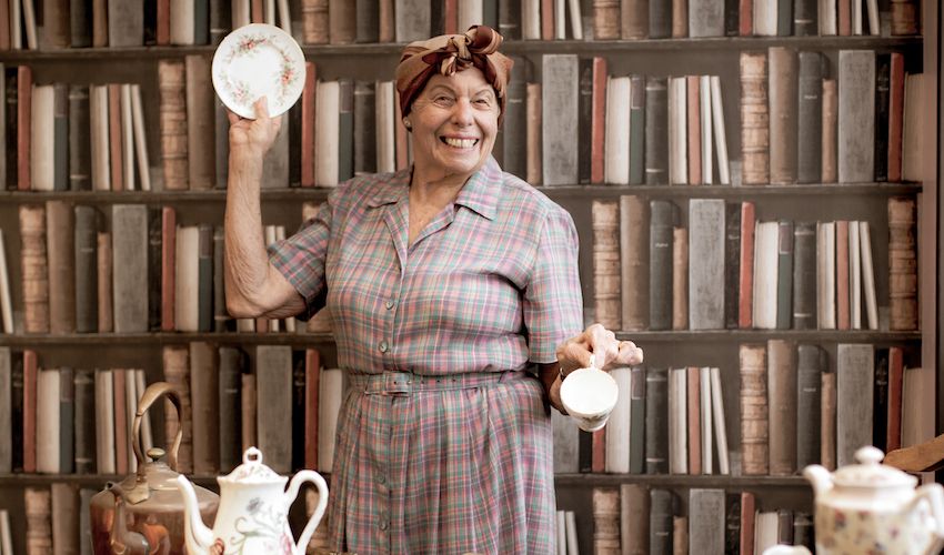 'Super Gran' is 1940s tearoom's newest recruit