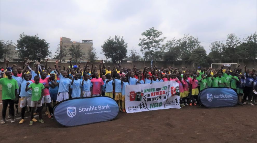 Kenyan grassroots football boosted through kit donations