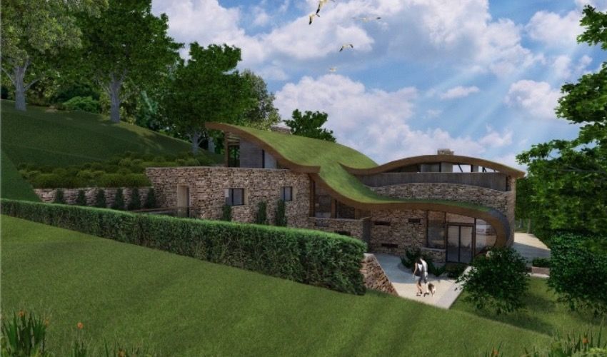 Luxury hillside home gets 'green' light