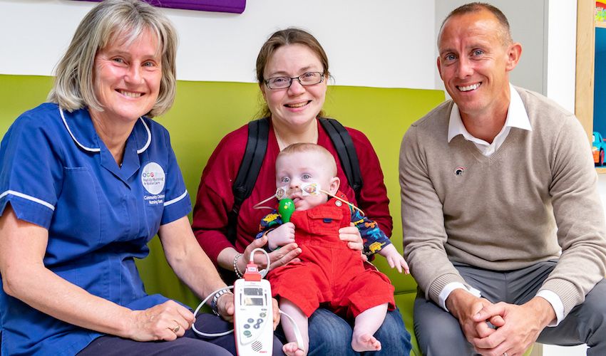 Oxygen monitor “invaluable” for care of sick youngsters