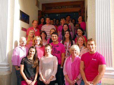 KPMG staff get in the pink for charity