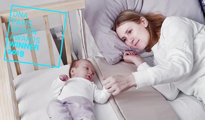 BabyHub's bedside crib gets design accolade