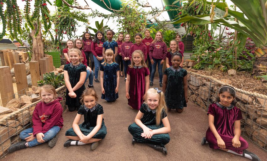 WATCH: Children’s choir sing harmonies for zoo