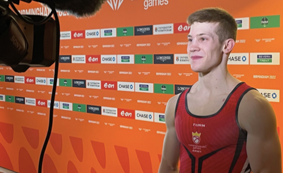 Top 10 finish for Jersey gymnast at Commonwealth Games