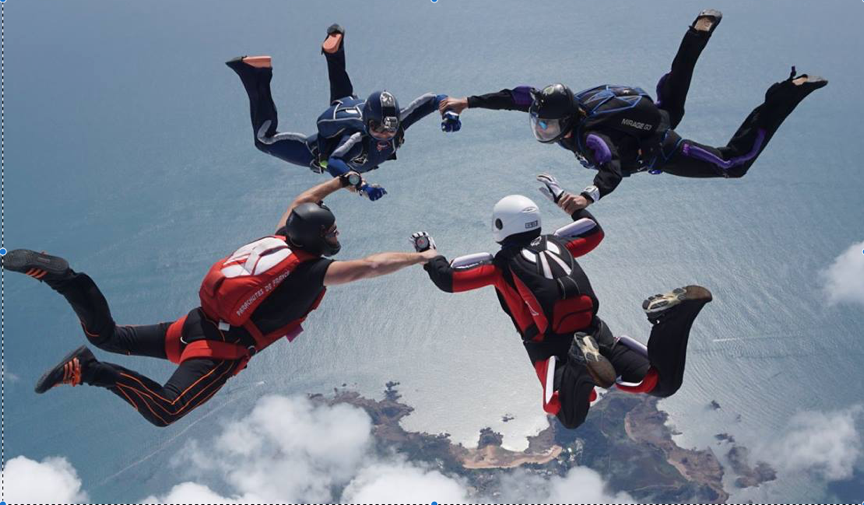 VIDEO: Jersey's first formation skydiving team head for UK championship