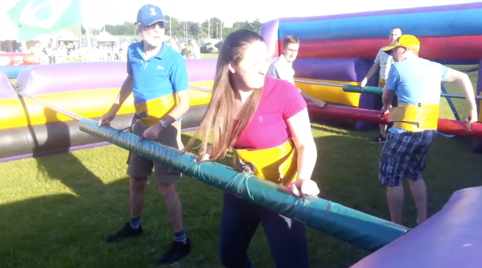 VIDEO: 'human' table football is on its way!