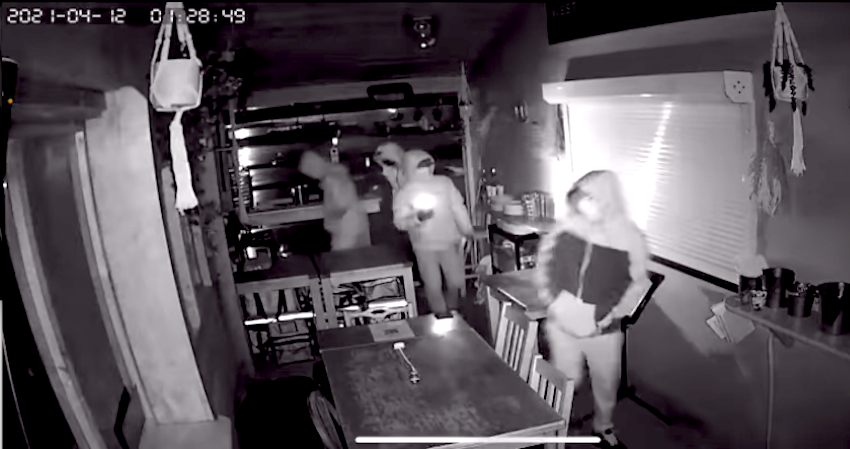 WATCH: Masked thieves take knives, iPads and tills in “horrific burglary”