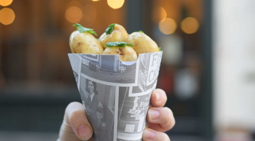 Spring has sprung - time for pop-up potatoes!