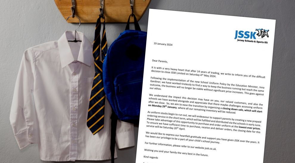 Policy change forces long-running school uniform company to close