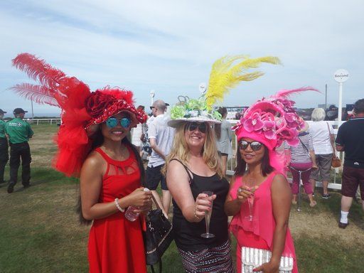VIDEO: Hats off to Ladies Day at Les Landes