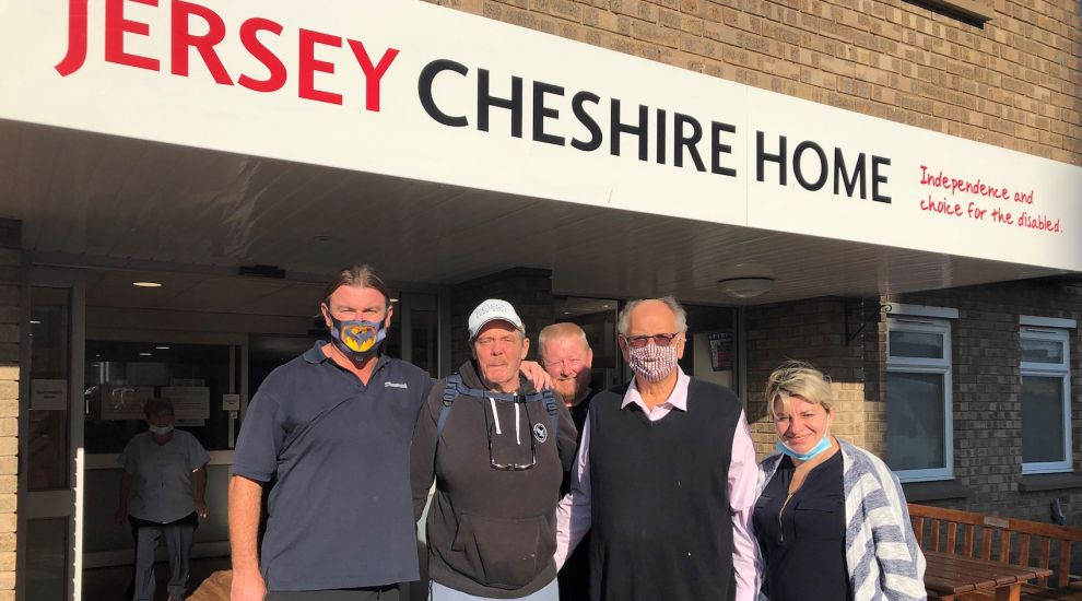 “Inspirational” Cheshire Home resident celebrates rehab triumph