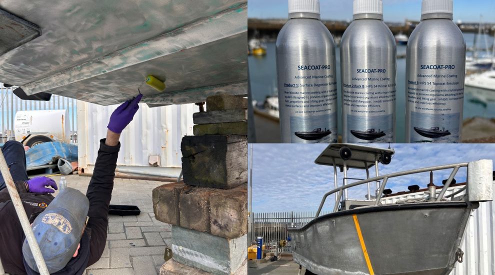 Ports of Jersey trial non-toxic hull coating