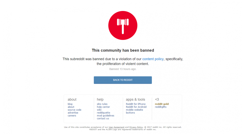 Reddit is clamping down on violent content and far-right groups are the first to go