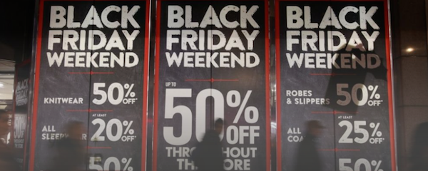 Town shops slashing prices for Black Friday