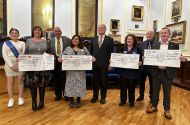 Four charities awarded grants for 