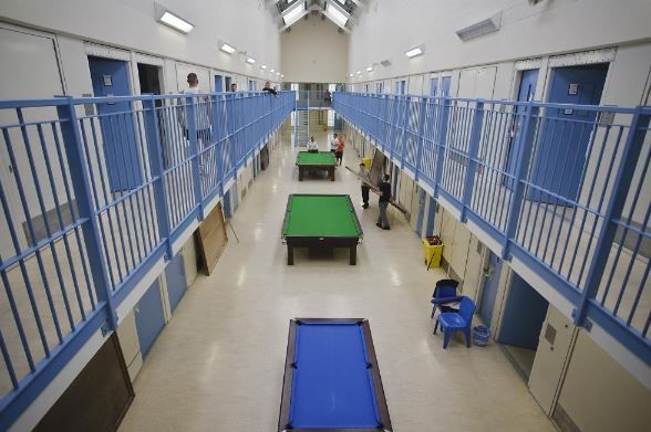 Prison population hits five year low