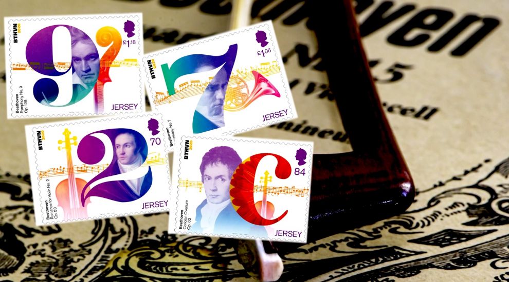 Beethoven stamps win post office international praise