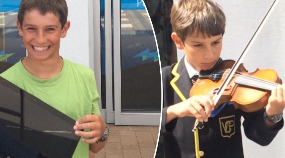 VIDEO: Youngest busker’s story plucks at heartstrings