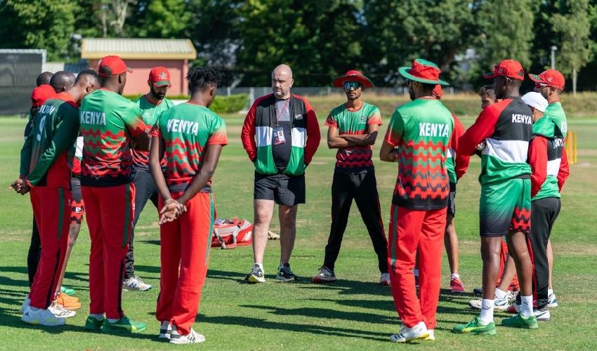 Weekend cricket results could not be better for islander coaching Kenya