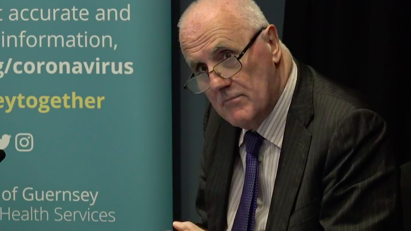WATCH: Guernsey's Chief Minister tests positive for covid