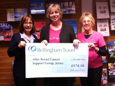 Jersey charity to benefit from generosity of Bellingham Travel clients