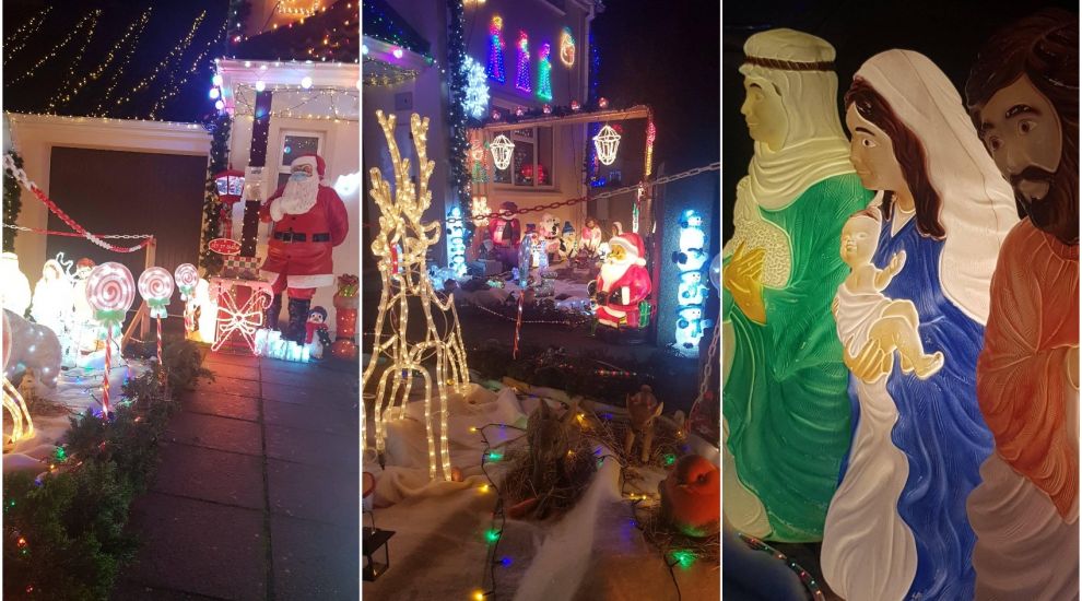 GALLERY: Christmas light relief raises £1,500 for cancer sufferers