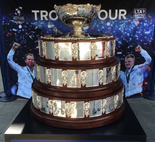 VIDEO: Jersey served the Davis Cup