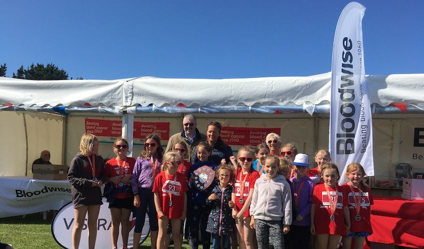 Kids' efforts help raise £10k for blood cancer research
