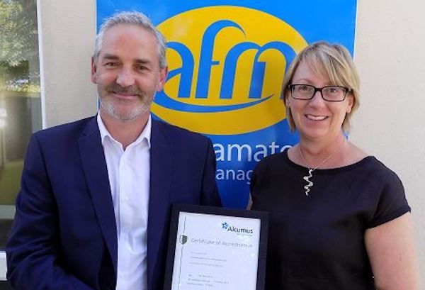 AFM achieves key health and safety accreditation