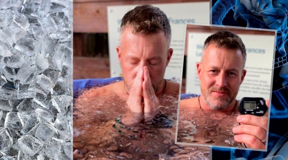 Ice, ice, body…Jersey's 'Iceman' reveals benefits of cold immersion