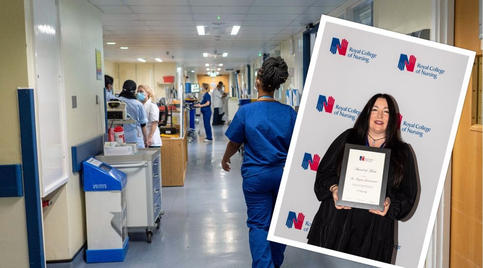 Jersey nurse picks up top honour at awards ceremony