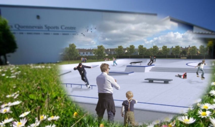 Bid to keep new skatepark at Les Quennevais