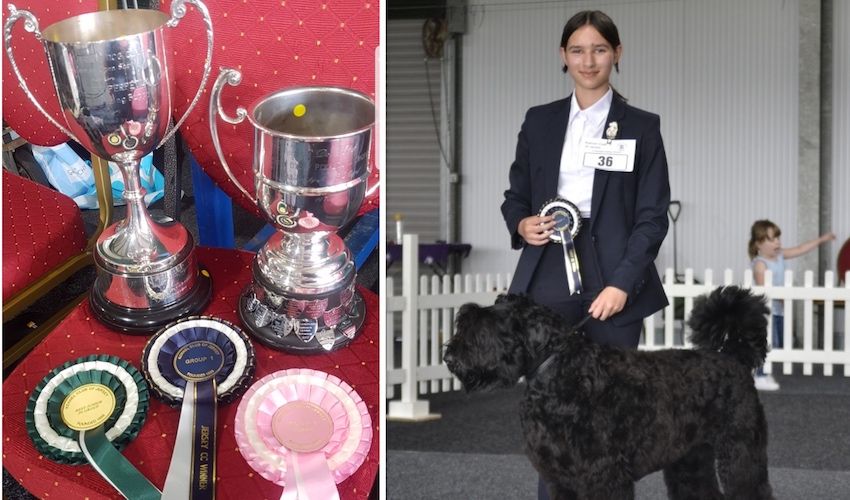 Bright young talents! Teen and puppy score place at world's top dog show