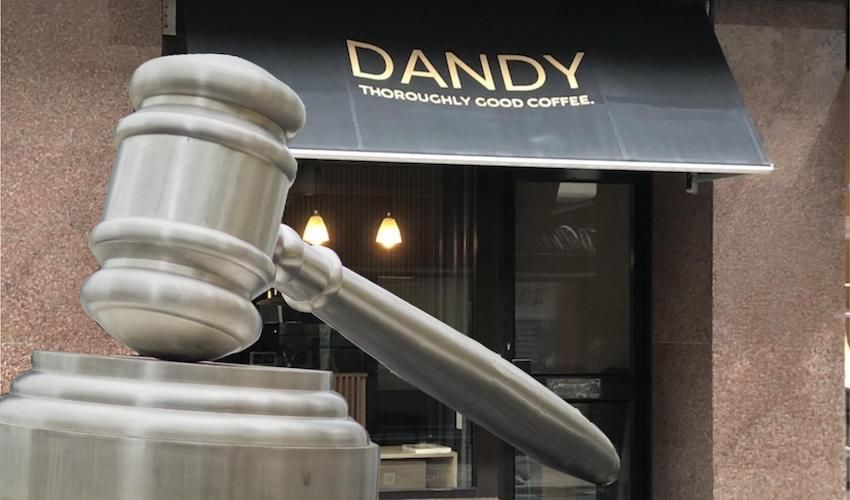 Dispute leaves ex-coffee shop director far from 'dandy'