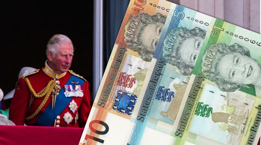 Putting King Charles III on Jersey money 