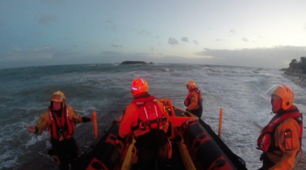 VIDEO: Fire Service boat out of action after being damaged in dramatic rescue