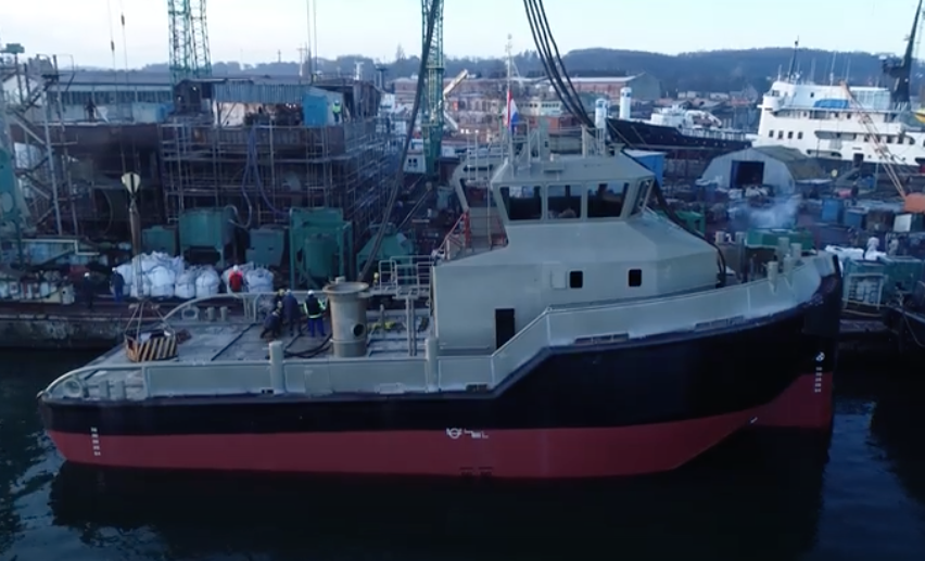 WATCH: Ports commission £5.4m workboat to provide new revenue source
